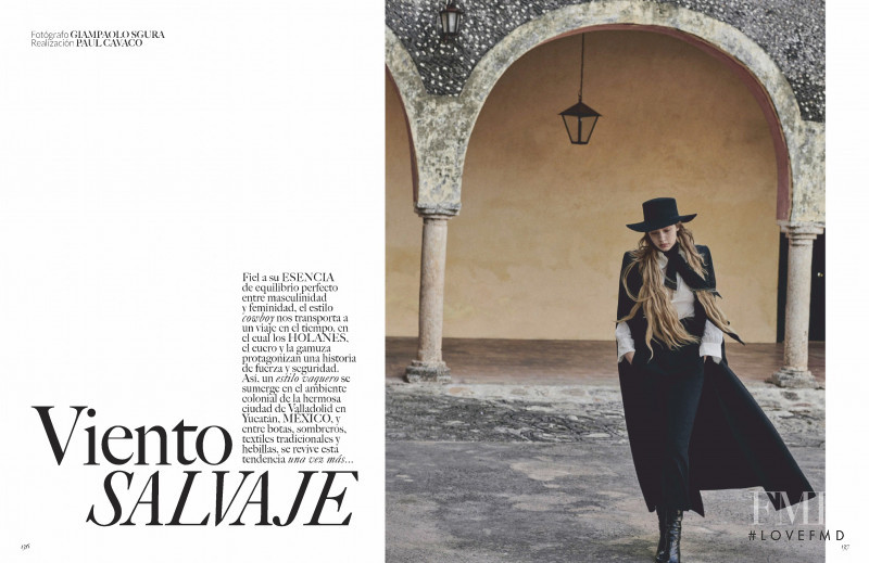 Gigi Hadid featured in Viento Salvaje, June 2019