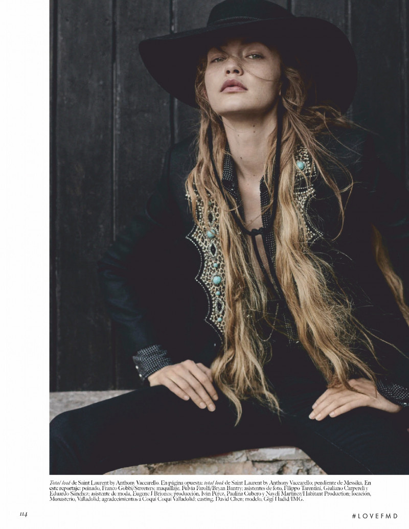 Gigi Hadid featured in Viento Salvaje, June 2019