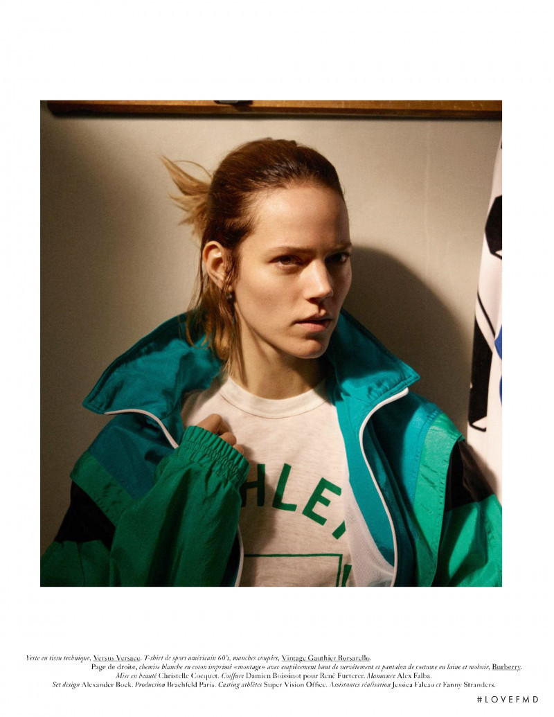 Freja Beha Erichsen featured in Team Spirit, June 2019