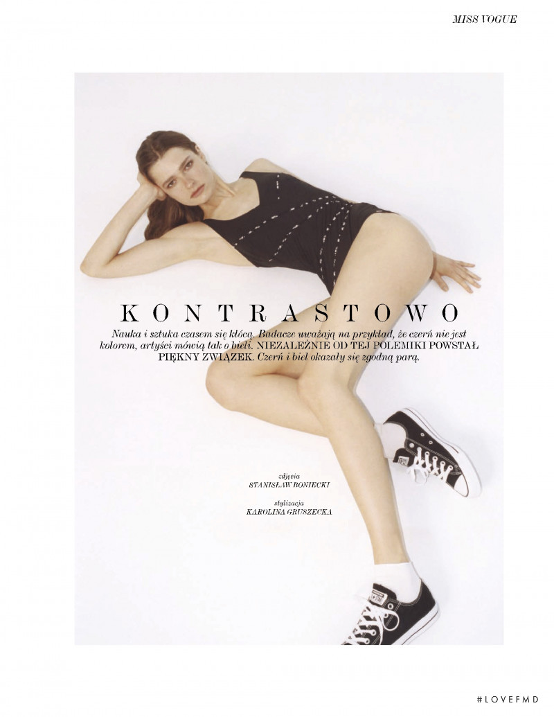 Laura Schoenmakers featured in Kontrastowo, May 2019