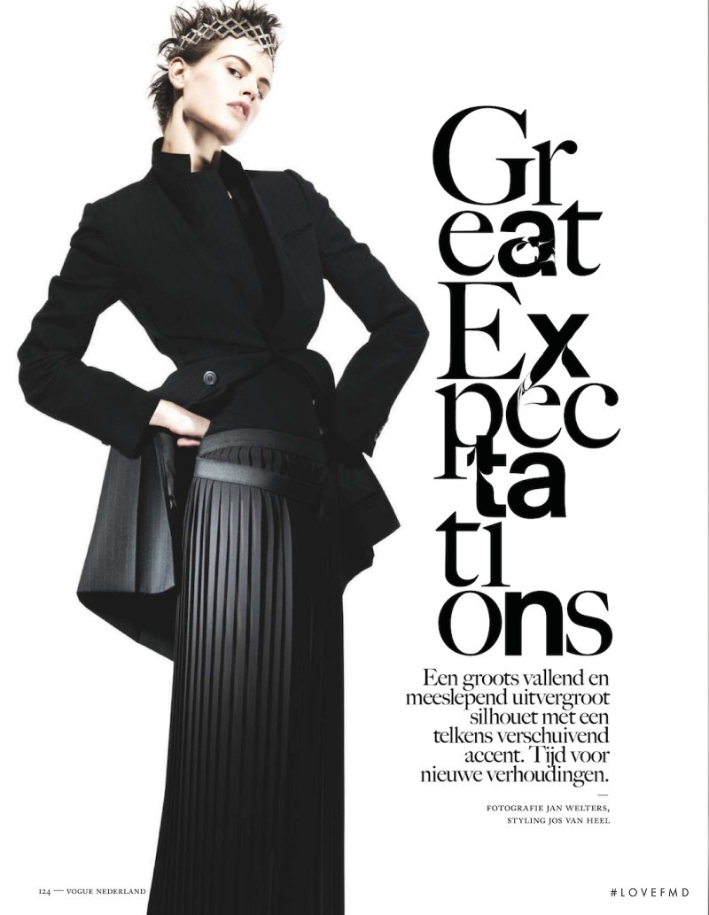 Saskia de Brauw featured in Great Expectations, October 2012