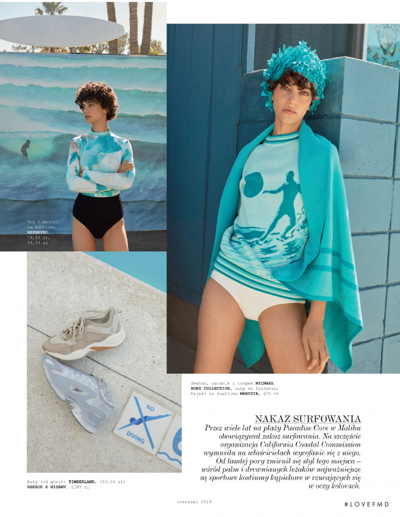 Marine Gaudin featured in En Vogue, June 2019