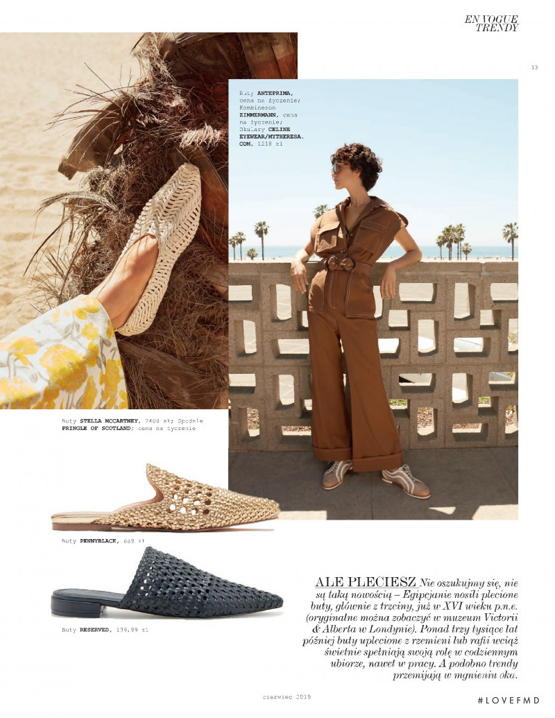 Marine Gaudin featured in En Vogue, June 2019