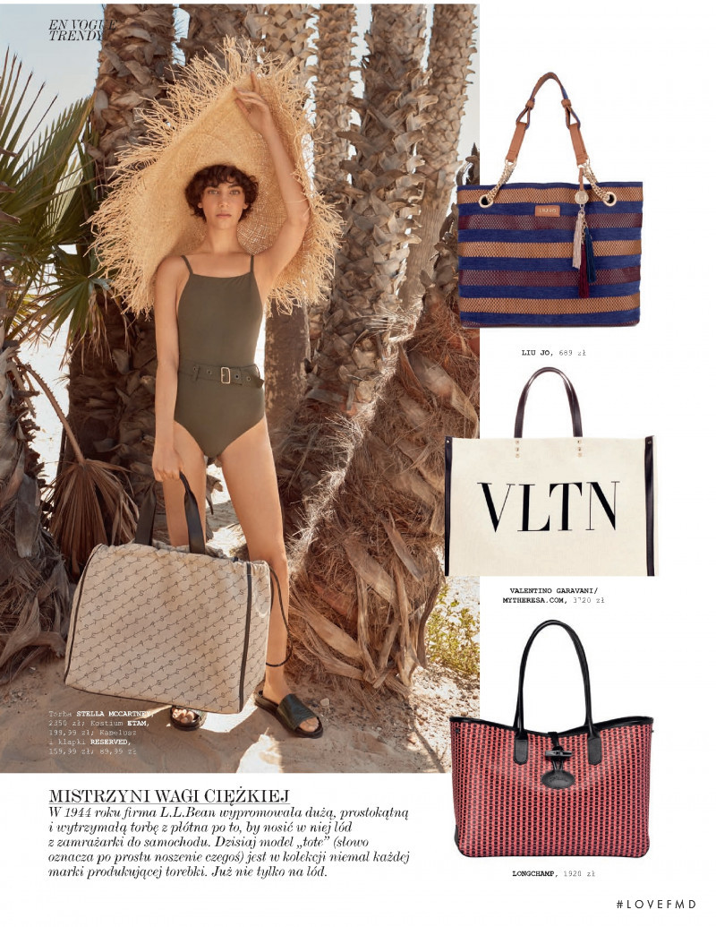 Marine Gaudin featured in En Vogue, June 2019