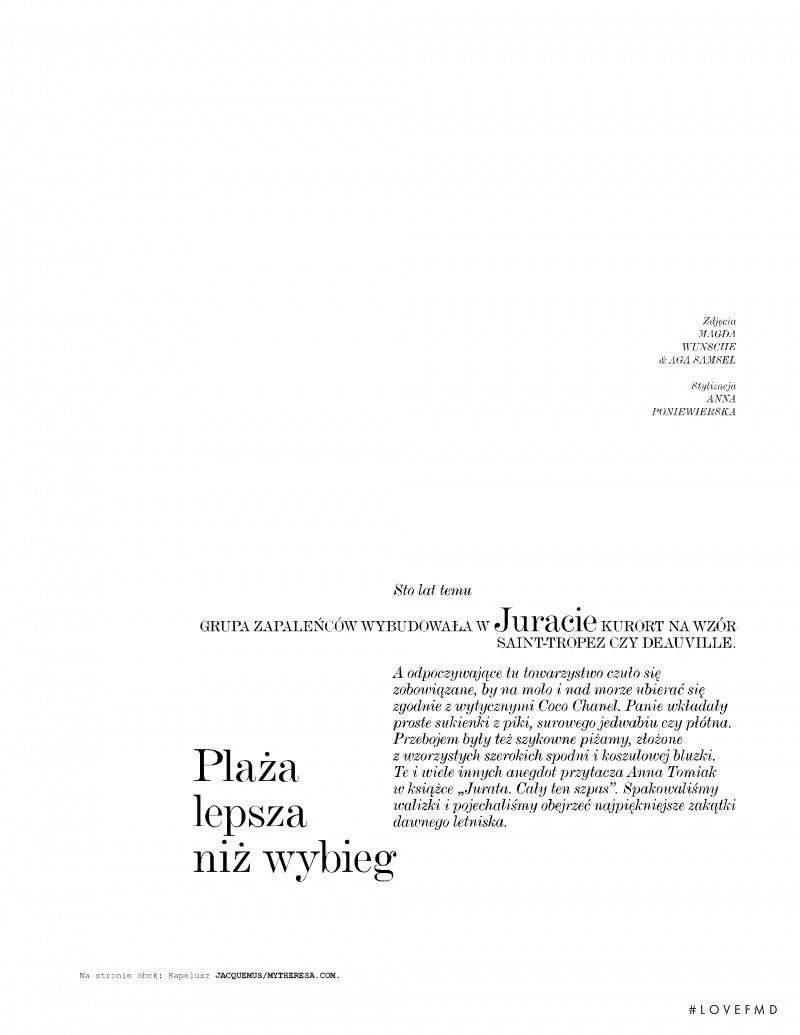 Pla?a lepsza ni? wybieg, June 2019
