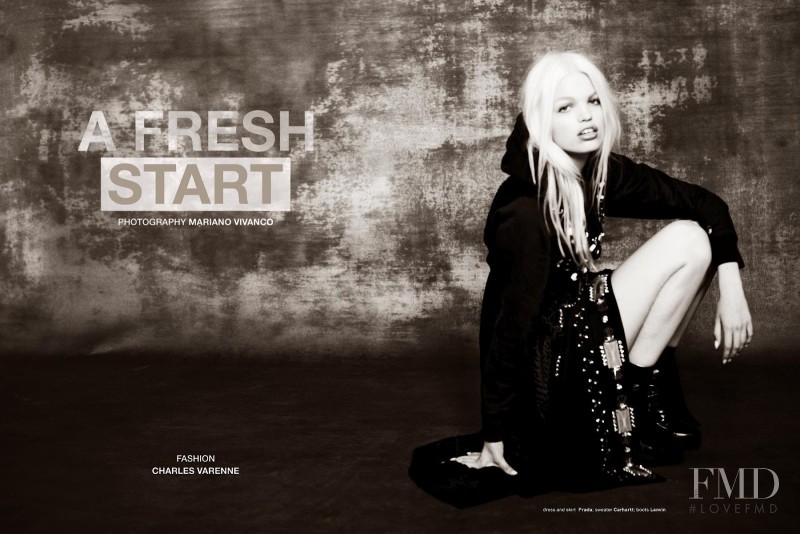 Daphne Groeneveld featured in A Fresh Start, September 2012