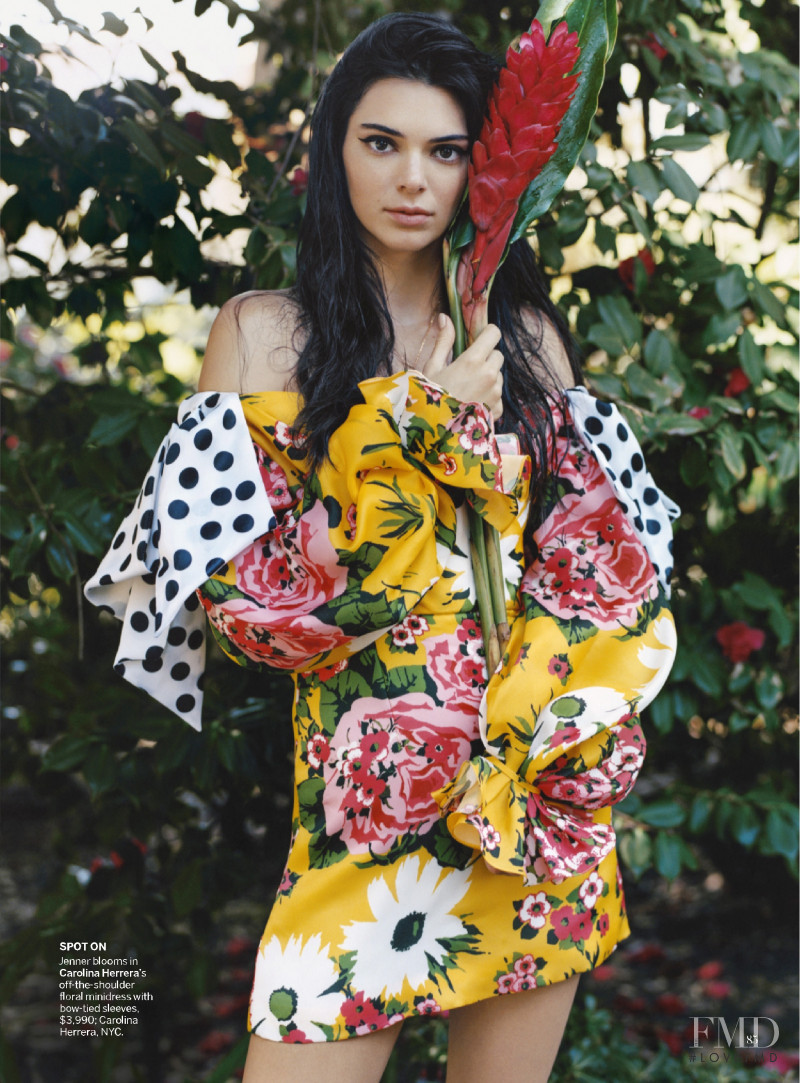 Kendall Jenner featured in Put it in Print, June 2019