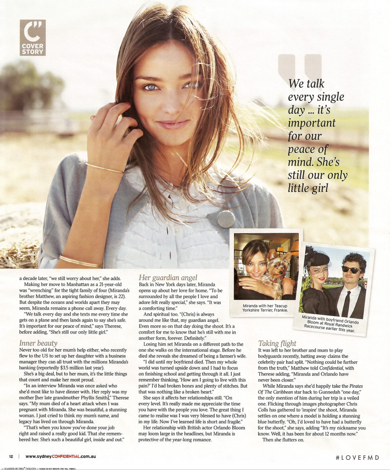 Miranda Kerr featured in Long way home, September 2008