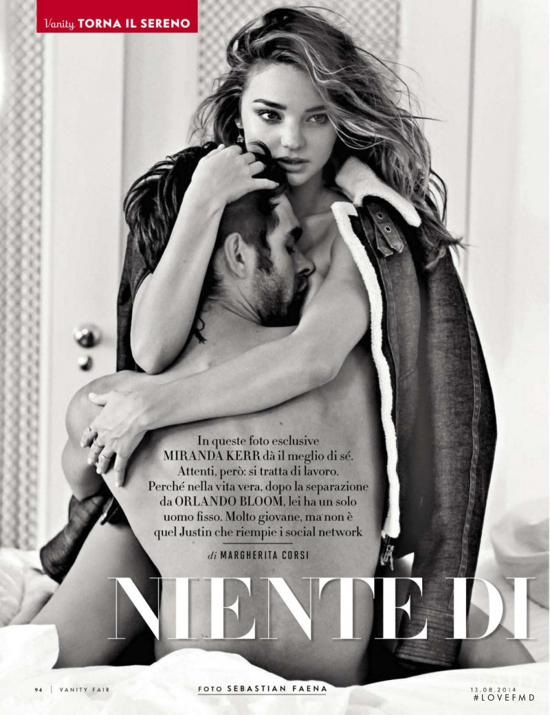 Miranda Kerr featured in Niente Di Serio. Per ora., August 2014