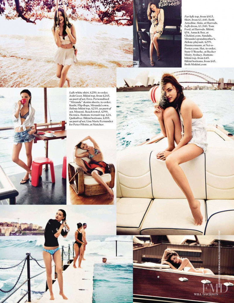 Miranda Kerr featured in Steel Magnolia, July 2012