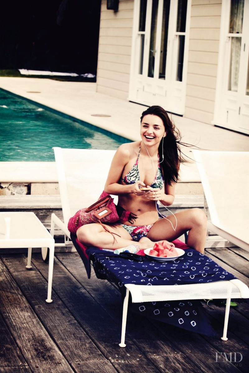 Miranda Kerr featured in Steel Magnolia, July 2012