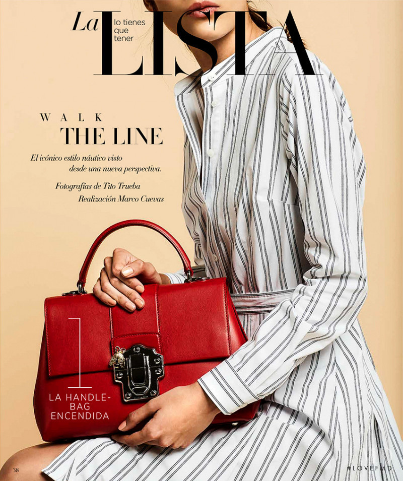 Zaira Gonzalez featured in La Lista: Walk the Line, April 2017