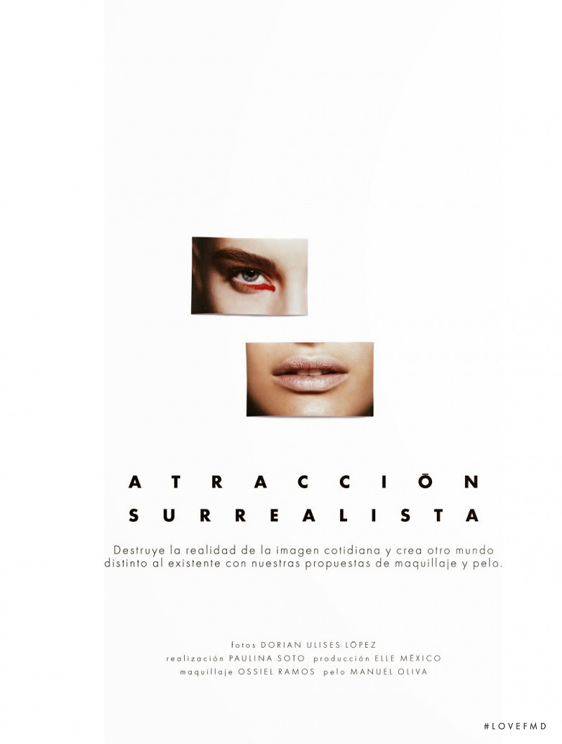 Karime Bribiesca featured in Atraccion Surrealista, February 2015
