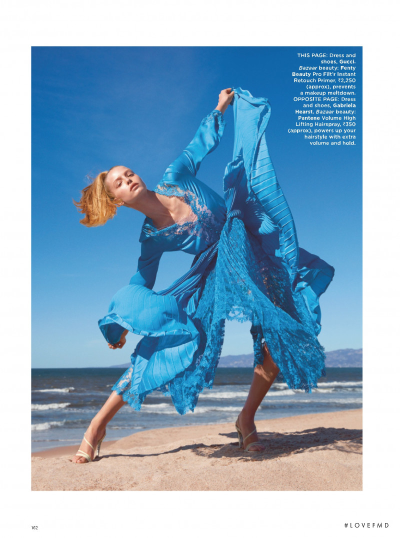 Abby Champion featured in Pleats Please, June 2019