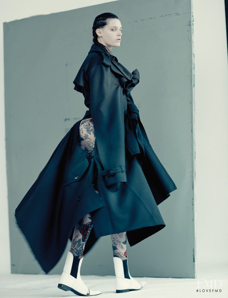 Leila Goldkuhl featured in Photography by Paolo Roversi, March 2019