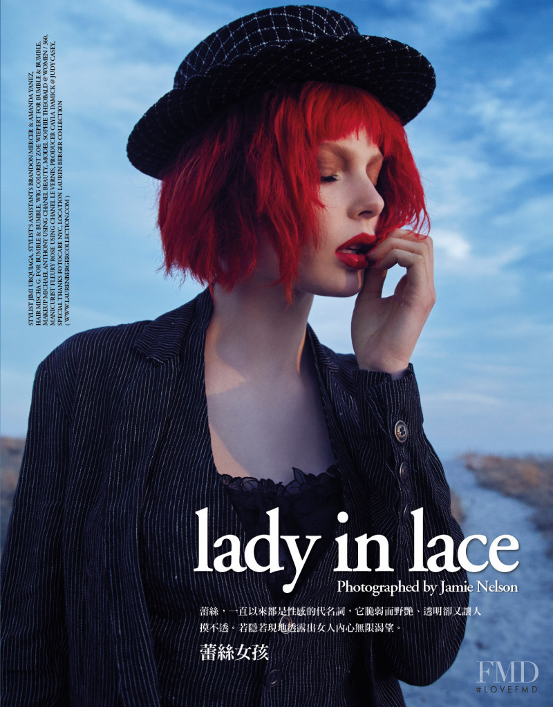 Sofie Theobald featured in Lady In Lace, June 2016