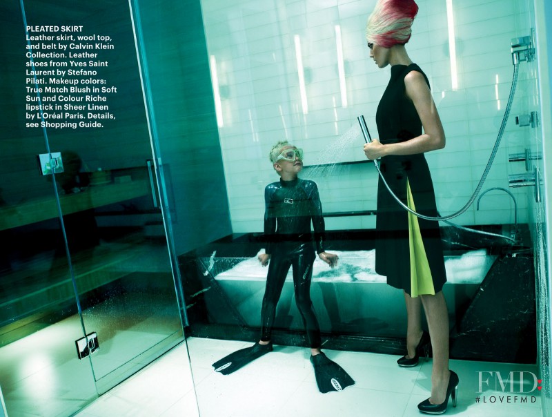 Maryna Linchuk featured in Diary Of A Mod Housewife, October 2012