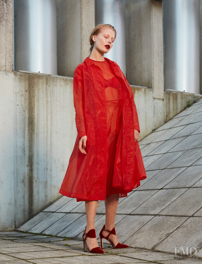 Sofie Theobald featured in Red, January 2018