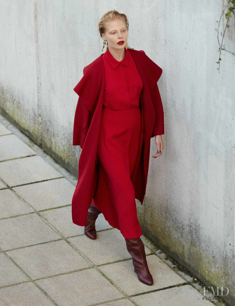 Sofie Theobald featured in Red, January 2018