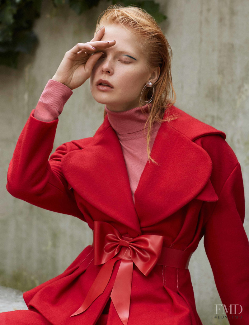 Sofie Theobald featured in Red, January 2018