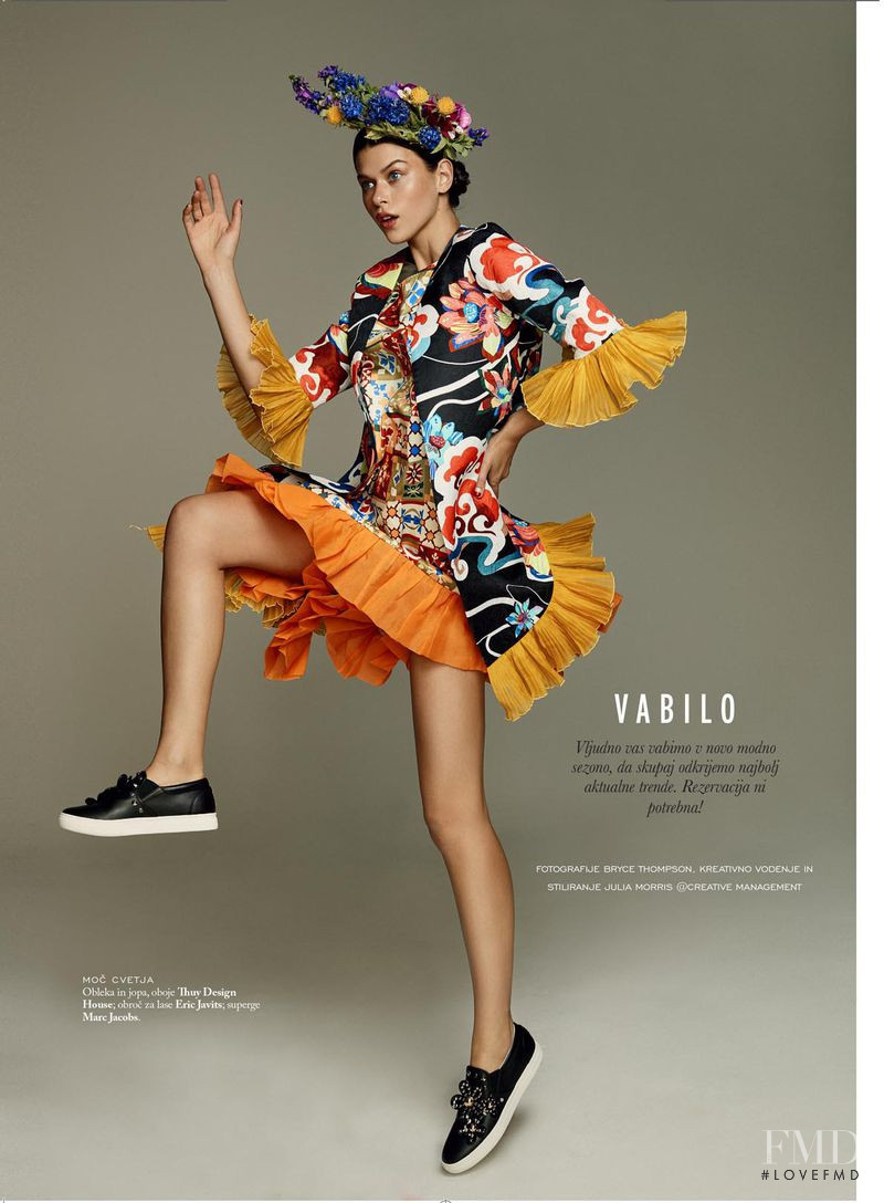 Georgia Fowler featured in Vabilo, March 2019