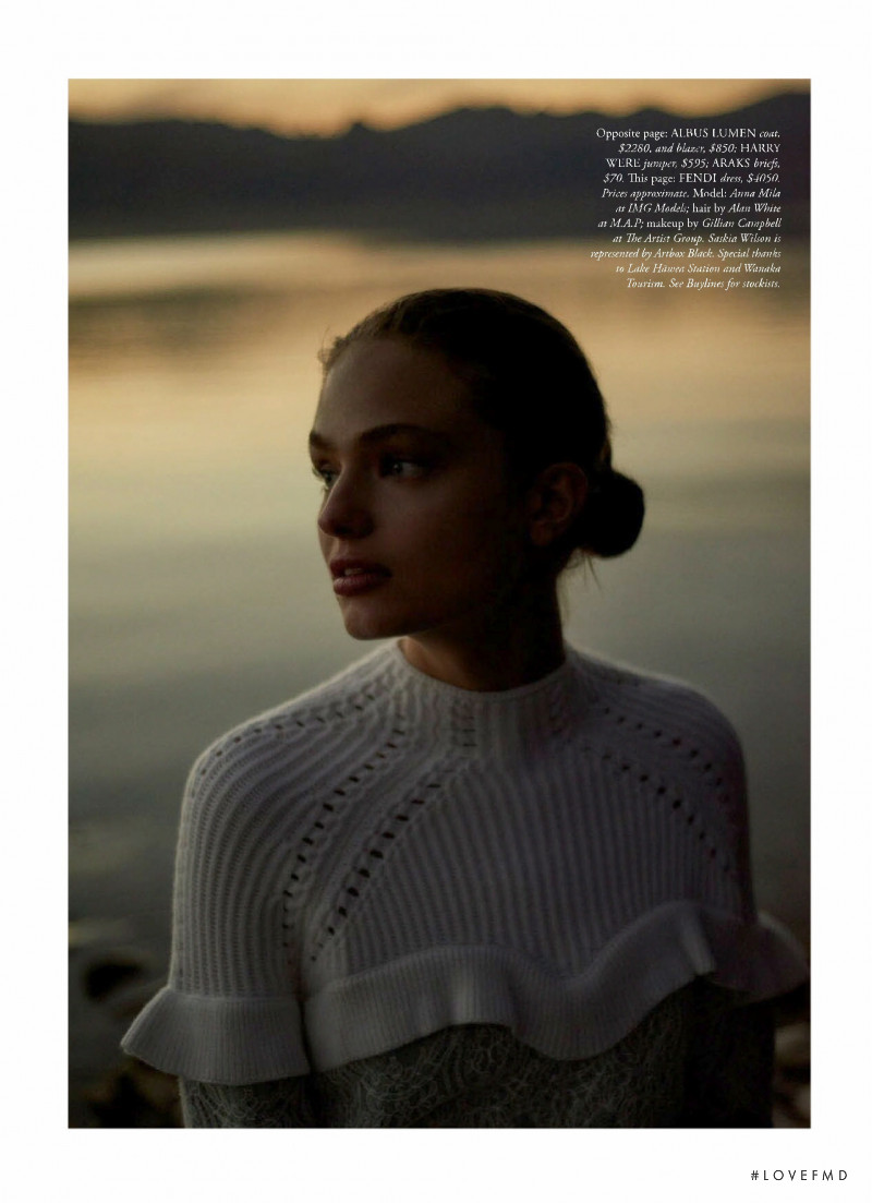 Anna Mila Guyenz featured in Outside Influence, June 2019