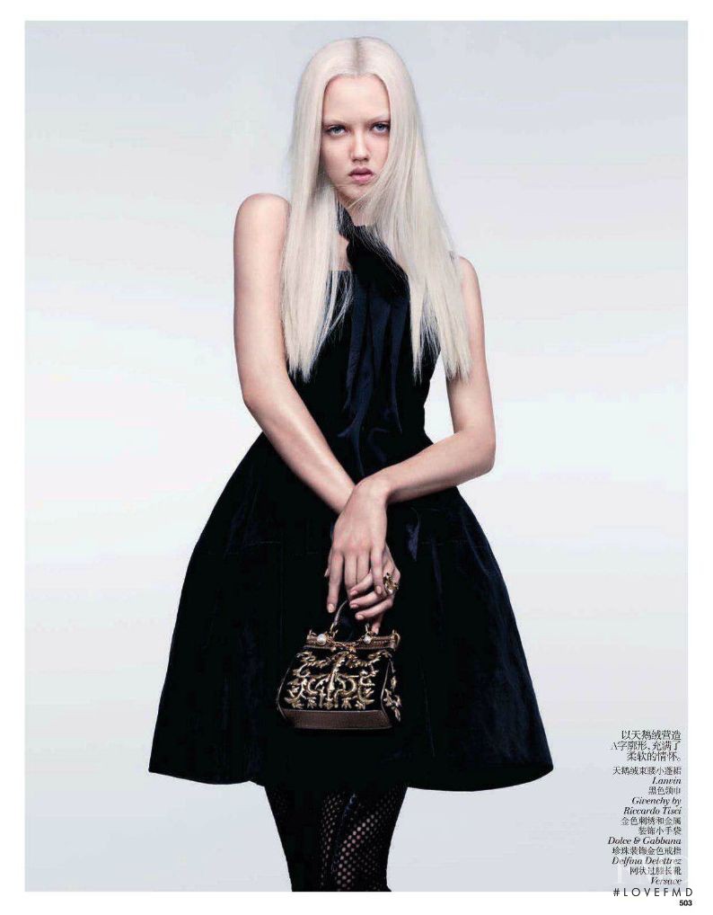 Lindsey Wixson featured in Minimal Baroque, October 2012
