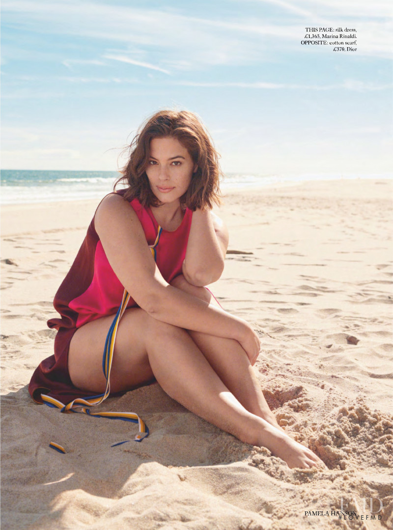Ashley Graham featured in The Joy of Living, July 2019