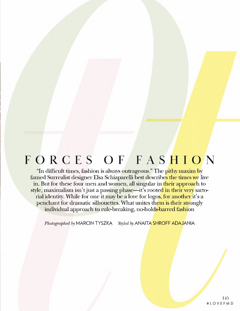 Forces of Fashion, June 2019
