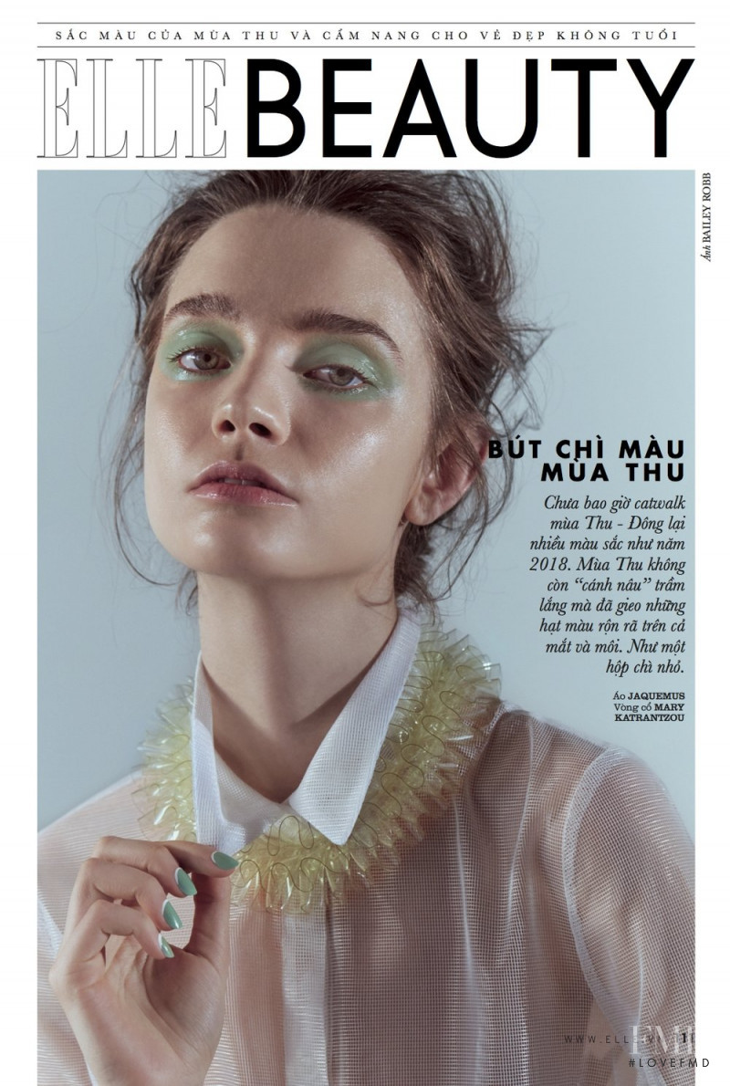 Luiza Scandelari featured in But Chi Mau Mua Thu, October 2018