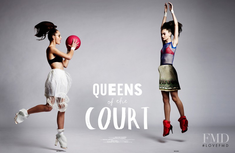 Marinet Matthee featured in Queens of the Court, May 2012