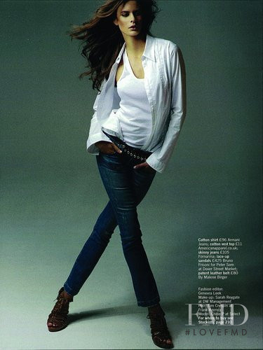 Chloe Pridham featured in Blue Denim White Shirt Red Hot!, February 2009