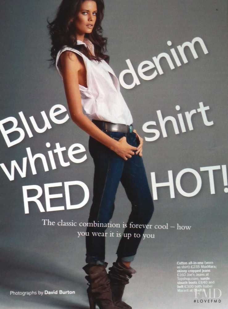 Chloe Pridham featured in Blue Denim White Shirt Red Hot!, February 2009