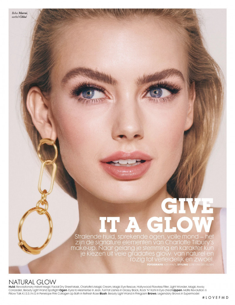 Hanna Verhees featured in Give It A Glow, July 2019