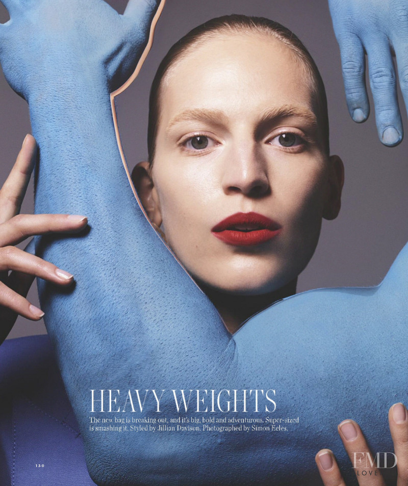 Vanessa Axente featured in Heavy Wights, July 2019