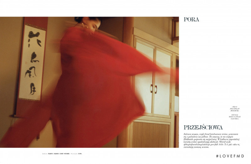 Rina Fukushi featured in Pora Przejsciowa, July 2019