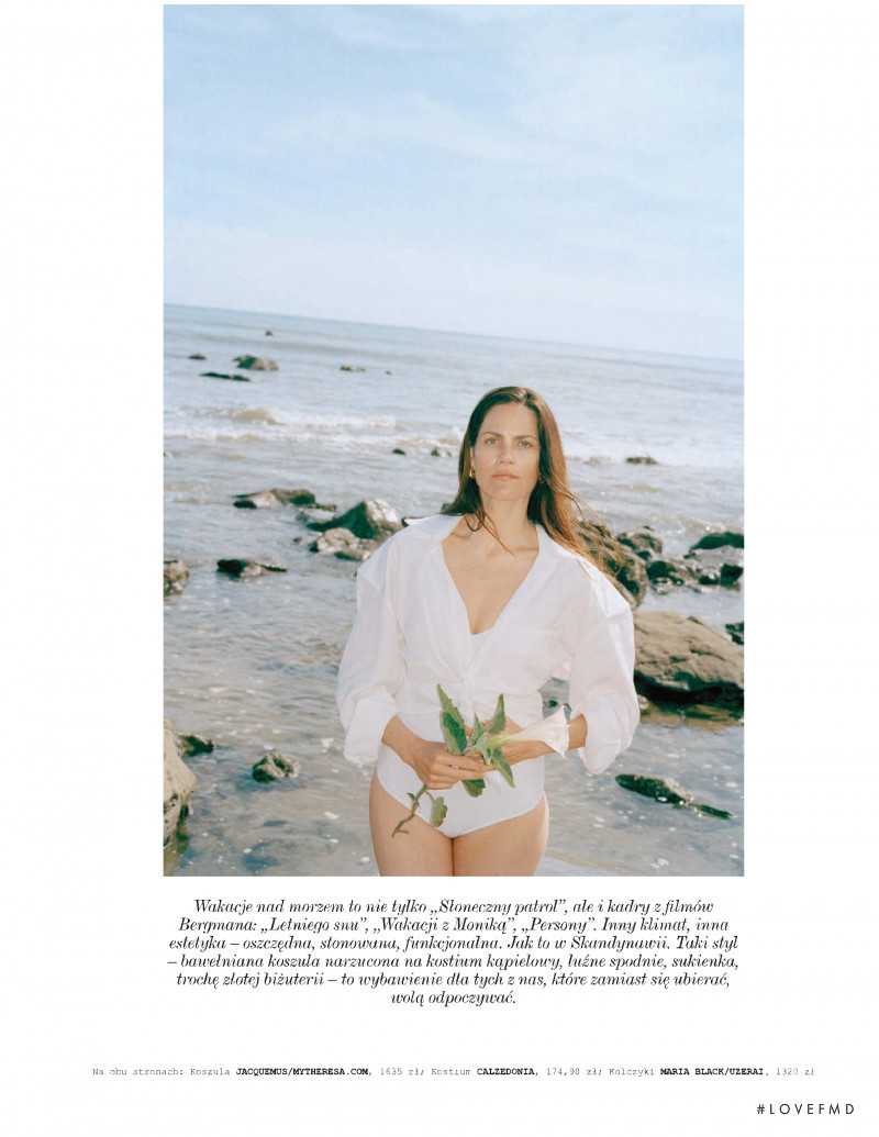 Missy Rayder featured in Nic Prostszego, July 2019
