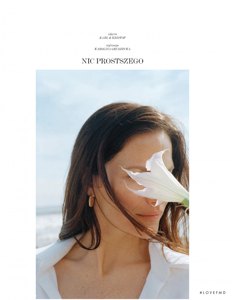 Missy Rayder featured in Nic Prostszego, July 2019