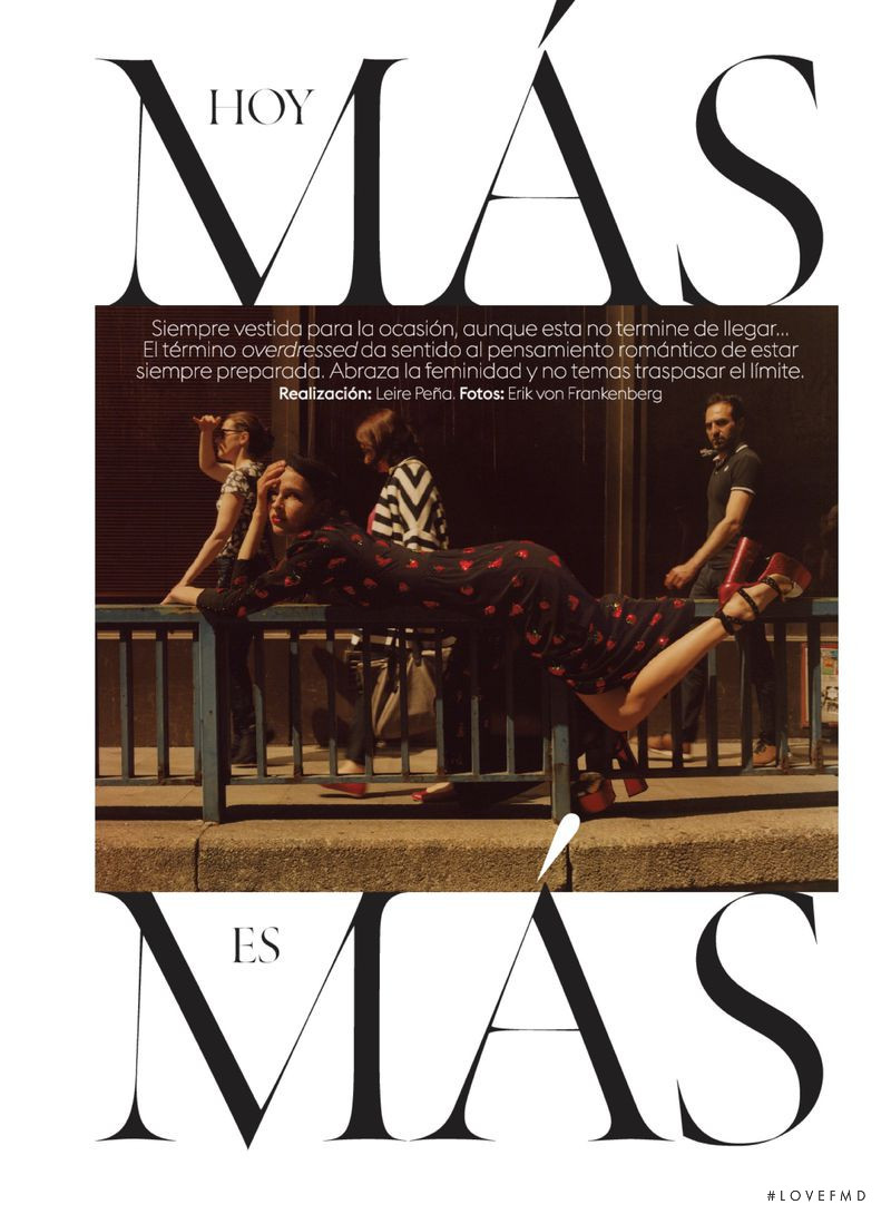 Merel Zoet featured in Mas Es Mas, June 2019