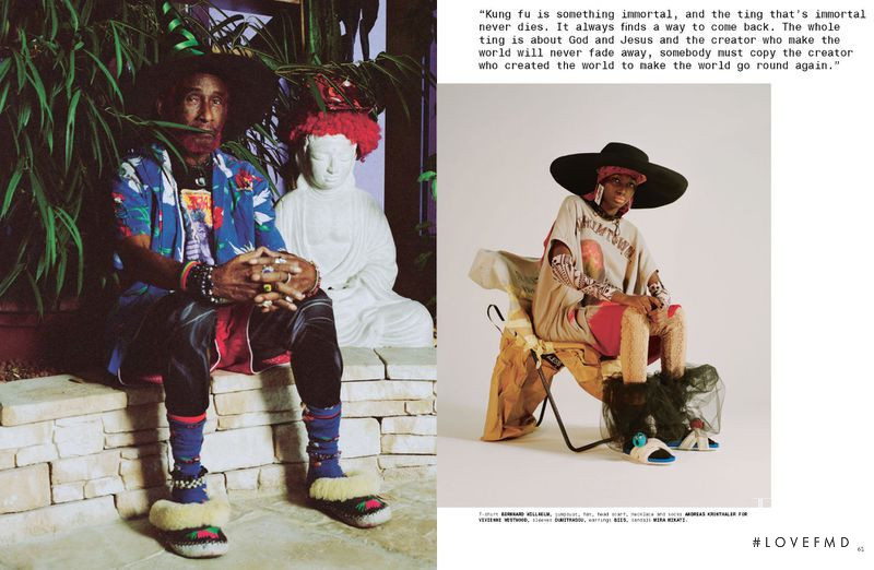 Diarra Samb featured in Lee Scratch Perry, April 2019