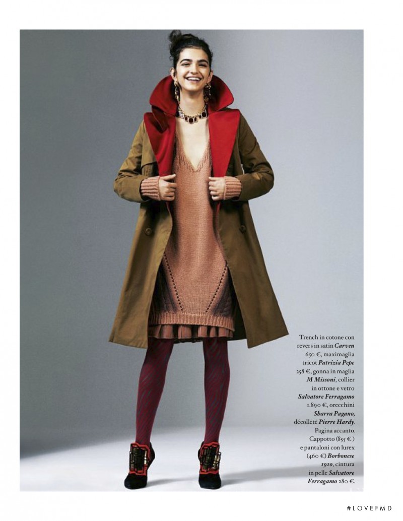 Vanusa Savaris featured in In Apparenza, September 2012