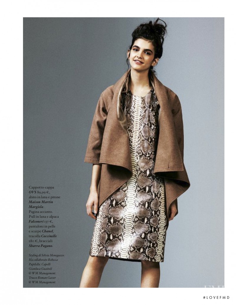 Vanusa Savaris featured in In Apparenza, September 2012