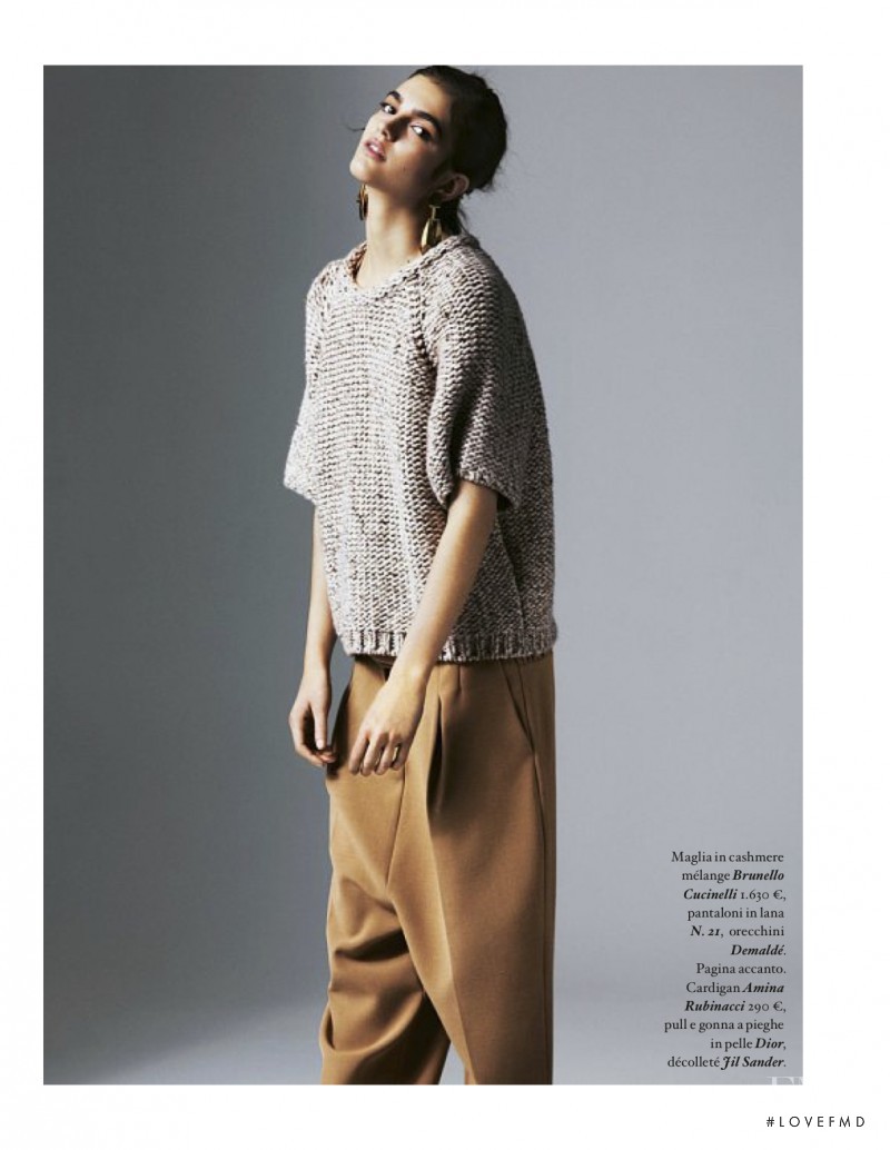 Vanusa Savaris featured in In Apparenza, September 2012