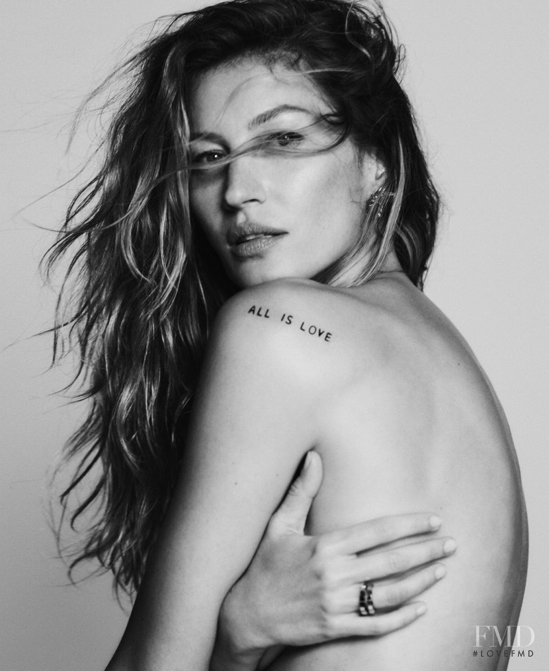 Gisele Bundchen featured in The Conversation Issue, July 2019
