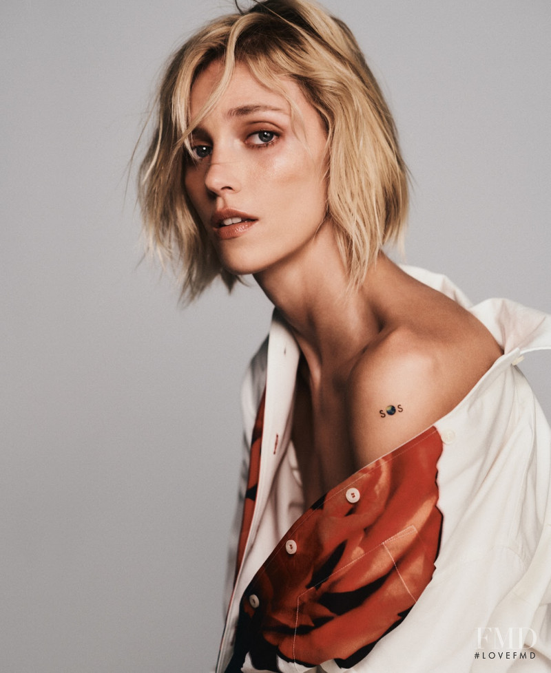 Anja Rubik featured in The Conversation Issue, July 2019