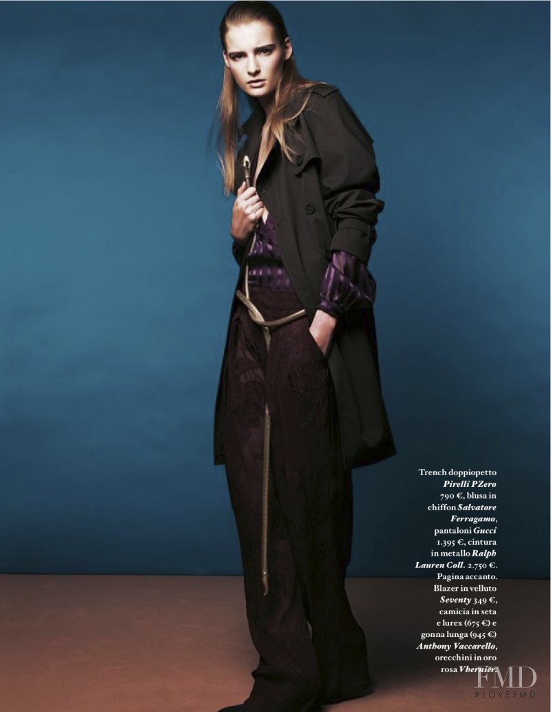 Marine Van Outryve featured in Io Ballo Da Sola, September 2012