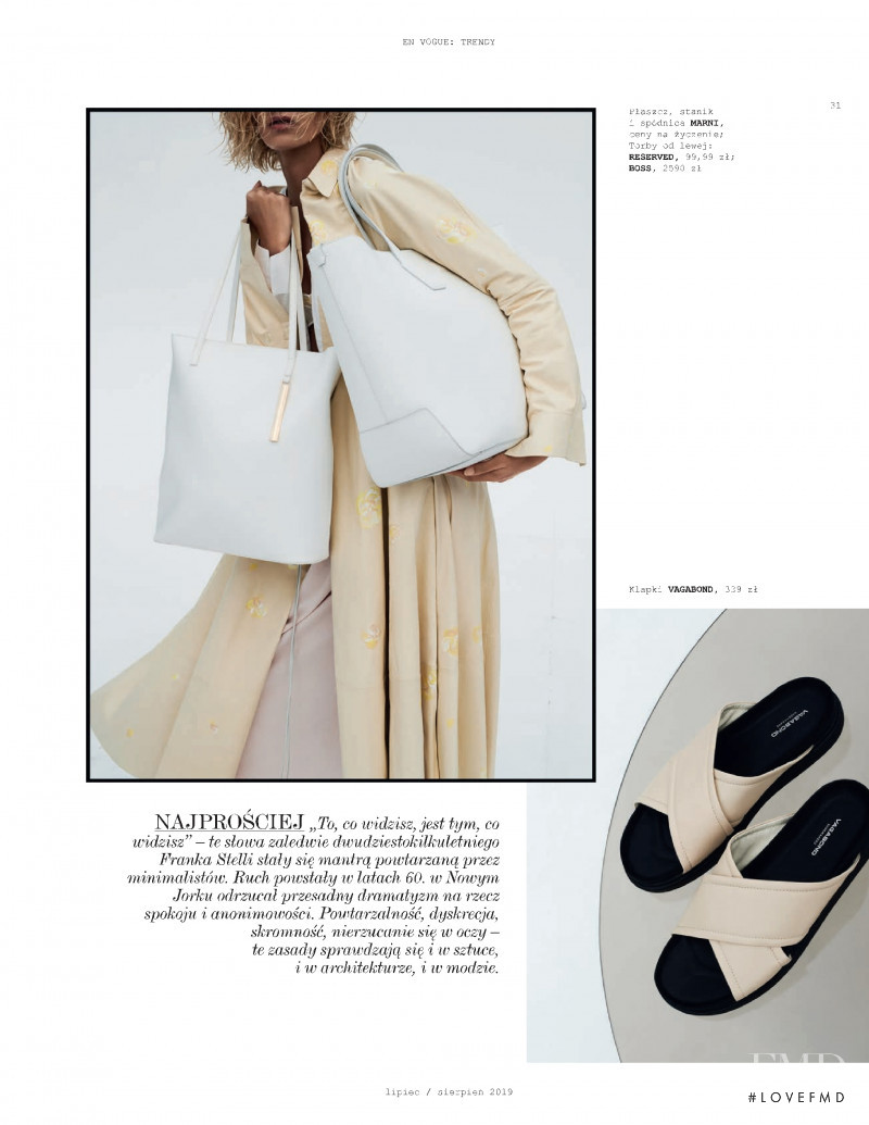 Rossana Latallada featured in En Vogue, July 2019