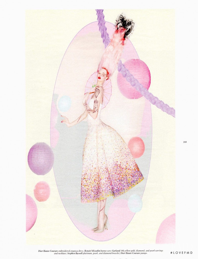 Karlie Kloss featured in Sweet Escape, October 2012