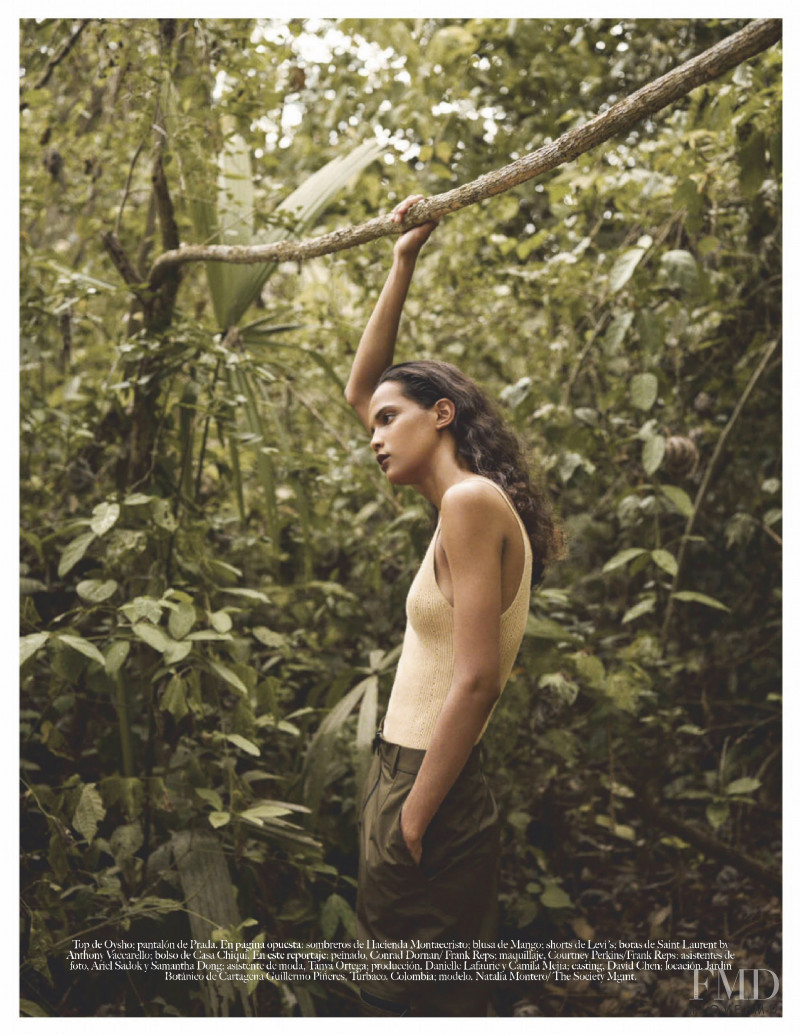 Natalia Montero featured in Un lienzo Natural, July 2019