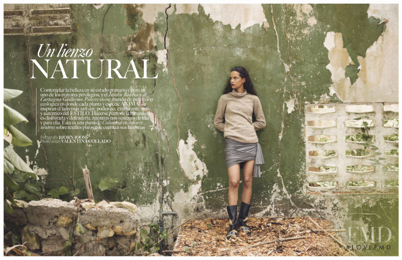 Lineisy Montero featured in Un lienzo Natural, July 2019